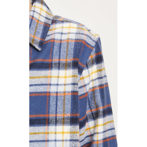 Kenntnisgekleidung Kiefer Kiefer Big Checked Heavy Flanell Overshirt